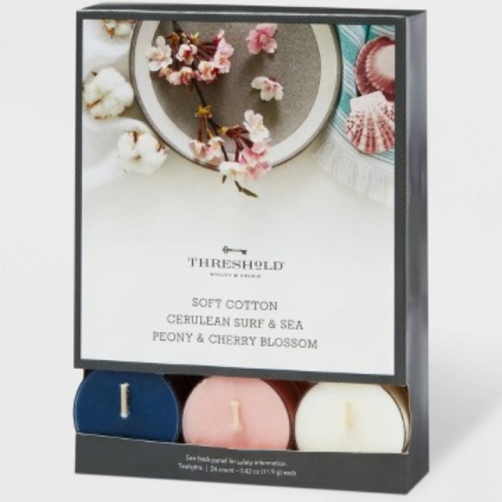 NEW! Threshold™ 24pk Tealight Candles - Picture 2 of 7